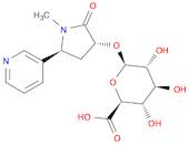 β-D-Glucopyranosiduronic acid, (3R,5S)-1-methyl-2-oxo-5-(3-pyridinyl)-3-pyrrolidinyl