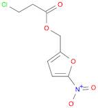 Propanoic acid, 3-chloro-, (5-nitro-2-furanyl)methyl ester