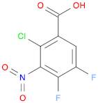 Benzoic acid, 2-chloro-4,5-difluoro-3-nitro-