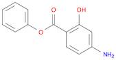 Benzoic acid, 4-amino-2-hydroxy-, phenyl ester