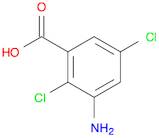 Benzoic acid, 3-amino-2,5-dichloro-