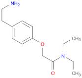 Acetamide, 2-[4-(2-aminoethyl)phenoxy]-N,N-diethyl-