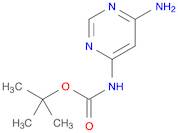 Carbamic acid, N-(6-amino-4-pyrimidinyl)-, 1,1-dimethylethyl ester