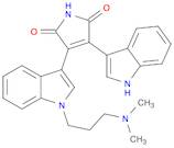 1H-Pyrrole-2,5-dione, 3-[1-[3-(dimethylamino)propyl]-1H-indol-3-yl]-4-(1H-indol-3-yl)-