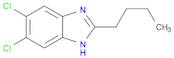 1H-Benzimidazole, 2-butyl-5,6-dichloro-