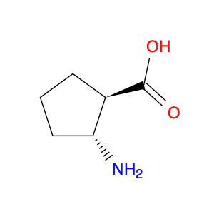 Cyclopentanecarboxylic acid, 2-amino-, (1R,2R)-