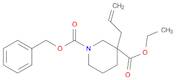 1,3-Piperidinedicarboxylic acid, 3-(2-propen-1-yl)-, 3-ethyl 1-(phenylmethyl) ester