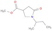 3-Pyrrolidinecarboxylic acid, 1-(1-methylpropyl)-5-oxo-, methyl ester