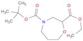 1,4-Oxazepine-2,4(5H)-dicarboxylic acid, tetrahydro-, 4-(1,1-dimethylethyl) 2-ethyl ester