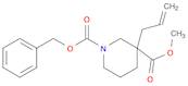 1,3-Piperidinedicarboxylic acid, 3-(2-propen-1-yl)-, 3-methyl 1-(phenylmethyl) ester