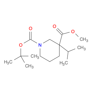 1,3-Piperidinedicarboxylic acid, 3-(1-methylethyl)-, 1-(1,1-dimethylethyl) 3-methyl ester