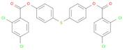 Benzoic acid, 2,4-dichloro-, 4-[[4-[(2,4-dichlorobenzoyl)oxy]phenyl]thio]phenyl ester