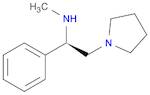 1-Pyrrolidineethanamine, N-methyl-α-phenyl-, (αR)-