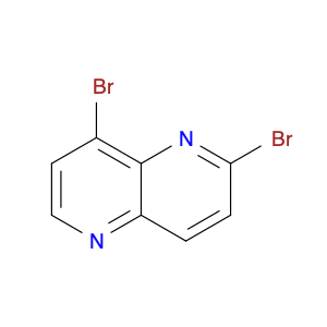 1,5-Naphthyridine, 2,8-dibromo-