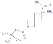 2-Azaspiro[3.3]heptane-2,6-dicarboxylic acid, 6-amino-, 2-(1,1-dimethylethyl) ester