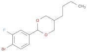 1,3-Dioxane, 2-(4-bromo-3-fluorophenyl)-5-butyl-