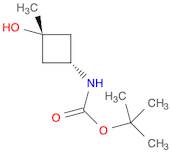 Carbamic acid, N-(cis-3-hydroxy-3-methylcyclobutyl)-, 1,1-dimethylethyl ester