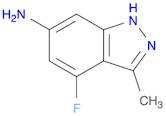 1H-Indazol-6-amine, 4-fluoro-3-methyl-