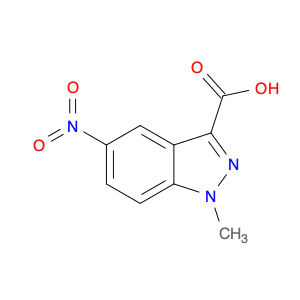 1H-Indazole-3-carboxylic acid, 1-methyl-5-nitro-