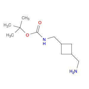 Carbamic acid, N-[[3-(aminomethyl)cyclobutyl]methyl]-, 1,1-dimethylethyl ester