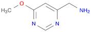 4-Pyrimidinemethanamine, 6-methoxy-