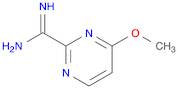 2-Pyrimidinecarboximidamide, 4-methoxy-