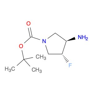 trans-tert-Butyl 3-amino-4-fluoropyrrolidine-1-carboxylate