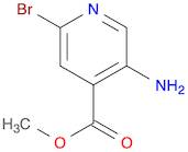 4-Pyridinecarboxylic acid, 5-amino-2-bromo-, methyl ester