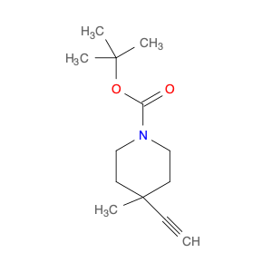 1-Piperidinecarboxylic acid, 4-ethynyl-4-methyl-, 1,1-dimethylethyl ester