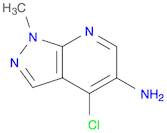 1H-Pyrazolo[3,4-b]pyridin-5-amine, 4-chloro-1-methyl-