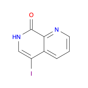 1,7-Naphthyridin-8(7H)-one, 5-iodo-