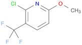 Pyridine, 2-chloro-6-methoxy-3-(trifluoromethyl)-