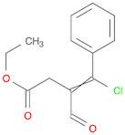 3-Butenoic acid, 4-chloro-3-formyl-4-phenyl-, ethyl ester