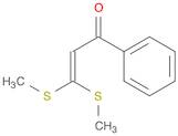 2-Propen-1-one, 3,3-bis(methylthio)-1-phenyl-