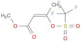 2-Butenoic acid, 3-[[(trifluoromethyl)sulfonyl]oxy]-, methyl ester, (2Z)-