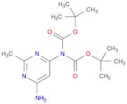 Imidodicarbonic acid, 2-(6-amino-2-methyl-4-pyrimidinyl)-, 1,3-bis(1,1-dimethylethyl) ester