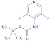 Carbamic acid, N-(3,5-difluoro-4-pyridinyl)-, 1,1-dimethylethyl ester