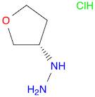 Hydrazine, [(3S)-tetrahydro-3-furanyl]-, hydrochloride (1:1)