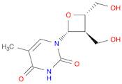 2,4(1H,3H)-Pyrimidinedione, 1-[(2R,3R,4S)-3,4-bis(hydroxymethyl)-2-oxetanyl]-5-methyl-