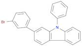 9H-Carbazole, 2-(3-bromophenyl)-9-phenyl-