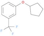 Benzene, 1-(cyclopentyloxy)-3-(trifluoromethyl)-