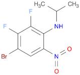 Benzenamine, 4-bromo-2,3-difluoro-N-(1-methylethyl)-6-nitro-