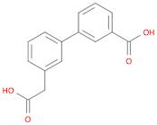 [1,1'-Biphenyl]-3-acetic acid, 3'-carboxy-