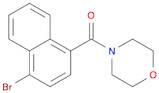 Methanone, (4-bromo-1-naphthalenyl)-4-morpholinyl-