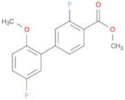 [1,1'-Biphenyl]-4-carboxylic acid, 3,5'-difluoro-2'-methoxy-, methyl ester