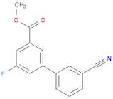 [1,1'-Biphenyl]-3-carboxylic acid, 3'-cyano-5-fluoro-, methyl ester