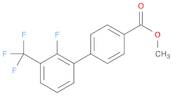 [1,1'-Biphenyl]-4-carboxylic acid, 2'-fluoro-3'-(trifluoromethyl)-, methyl ester