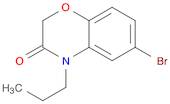 2H-1,4-Benzoxazin-3(4H)-one, 6-bromo-4-propyl-