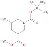 1,3-Piperidinedicarboxylic acid, 5-methyl-, 1-(1,1-dimethylethyl) 3-methyl ester