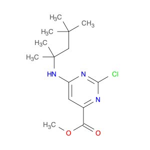 Methyl 2-chloro-6-((2,4,4-trimethylpentan-2-yl)amino)pyrimidine-4-carboxylate